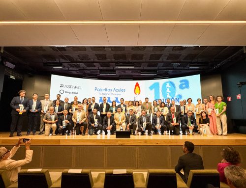 Sagunto recibe el premio Pajaritas Azules por la excelencia en la recogida selectiva de papel y cartón