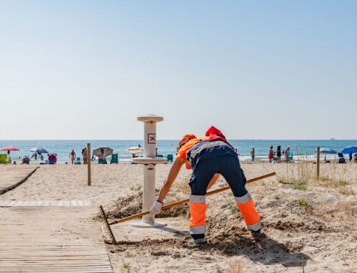 La SAG de Sagunto dispone de un equipo extra de 38 personas para la limpieza de playas en San Juan