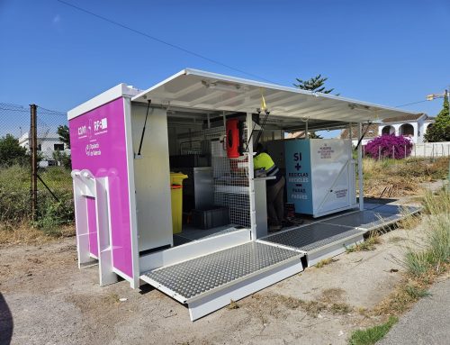 La huelga indefinida obliga a reducir temporalmente el servicio de ecoparques fijo y móviles gestionados por SAG